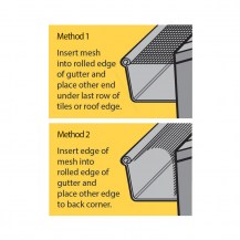 fireguard gutter guard methods